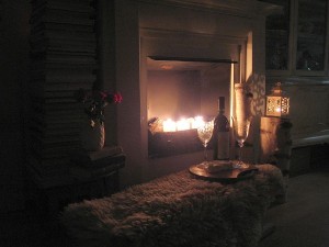 Romantic candle lights