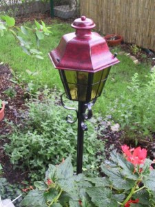 Garden lamp restoration